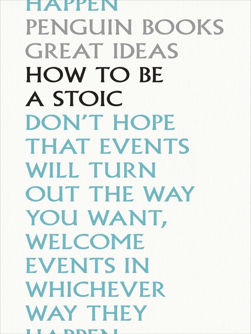 Title details for How to Be a Stoic by Epictetus - Available